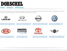 Tablet Screenshot of dorschelfinance.com